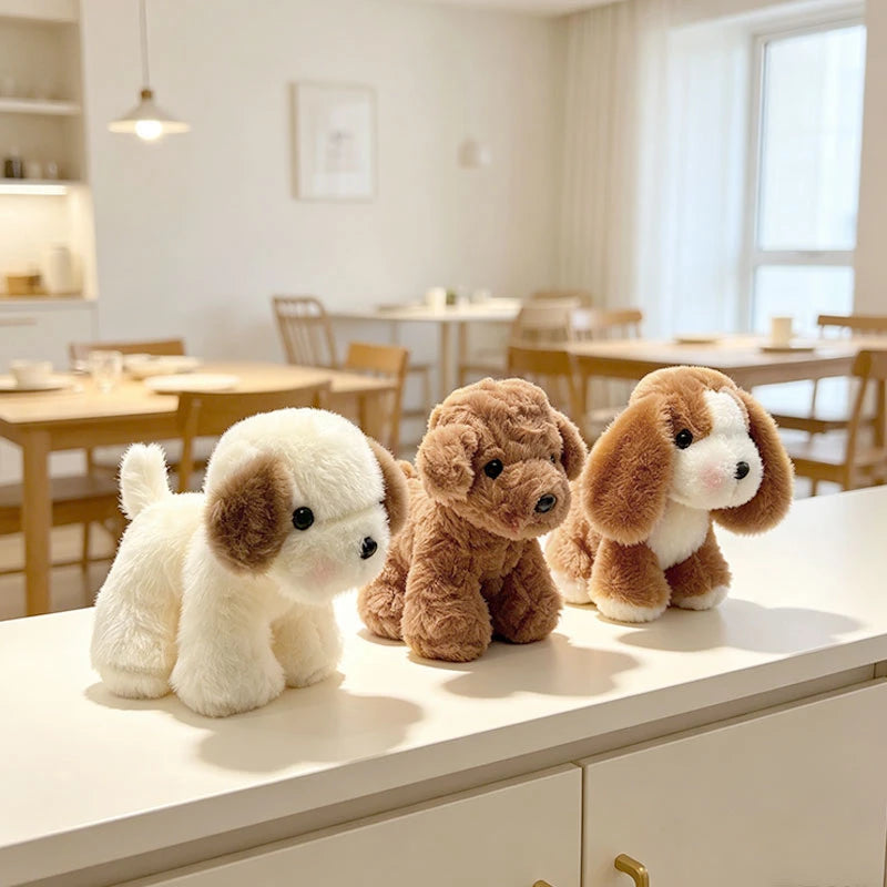 Soft Plush Puppy Toy with Blush Cheeks - Image 5