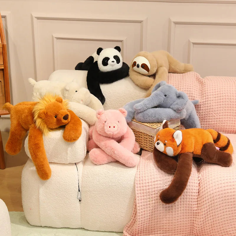 Cuddly Red Panda Long-Limbed Plush Toy - Image 6