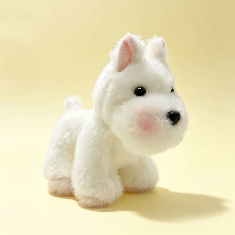 Assorted Plush Puppy Toys with Rosy Cheeks - Image 10