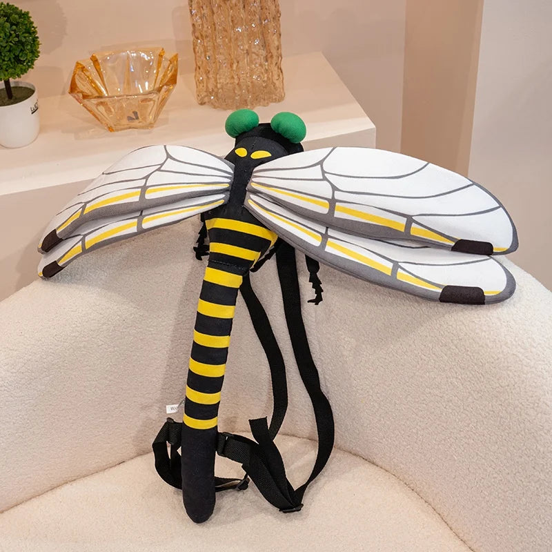 Green Praying Mantis Plush Shoulder Bag - Image 2