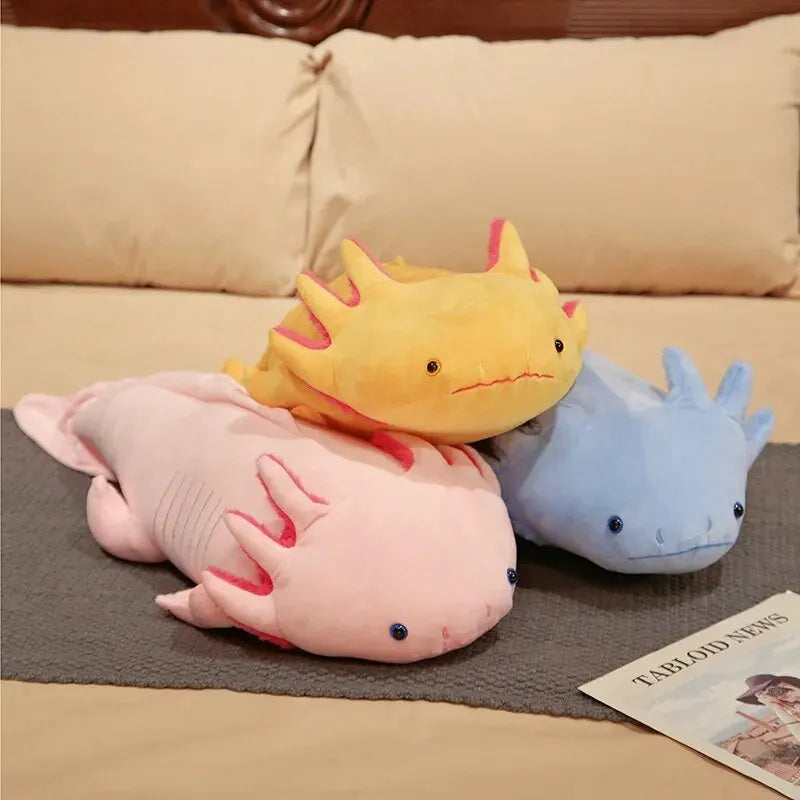 Axolotl Soft Plushie with Gills - Image 2