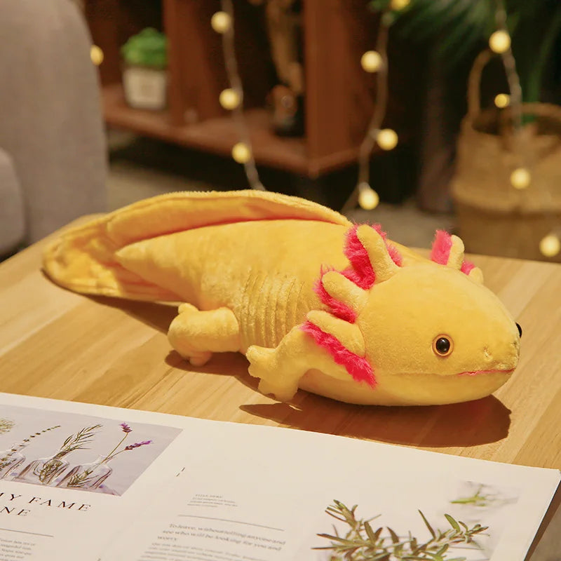 Axolotl Plush Toy in Assorted Bright Colors - Image 9