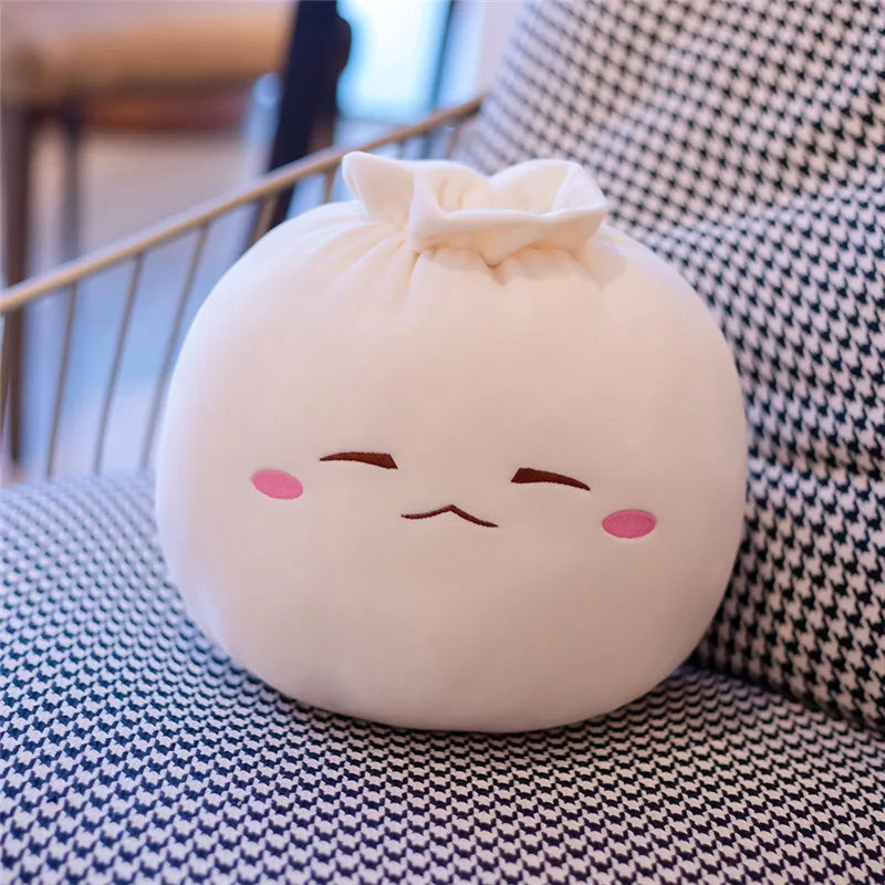 Kawaii Steamed Bao Bun Plush Pillow - Image 7