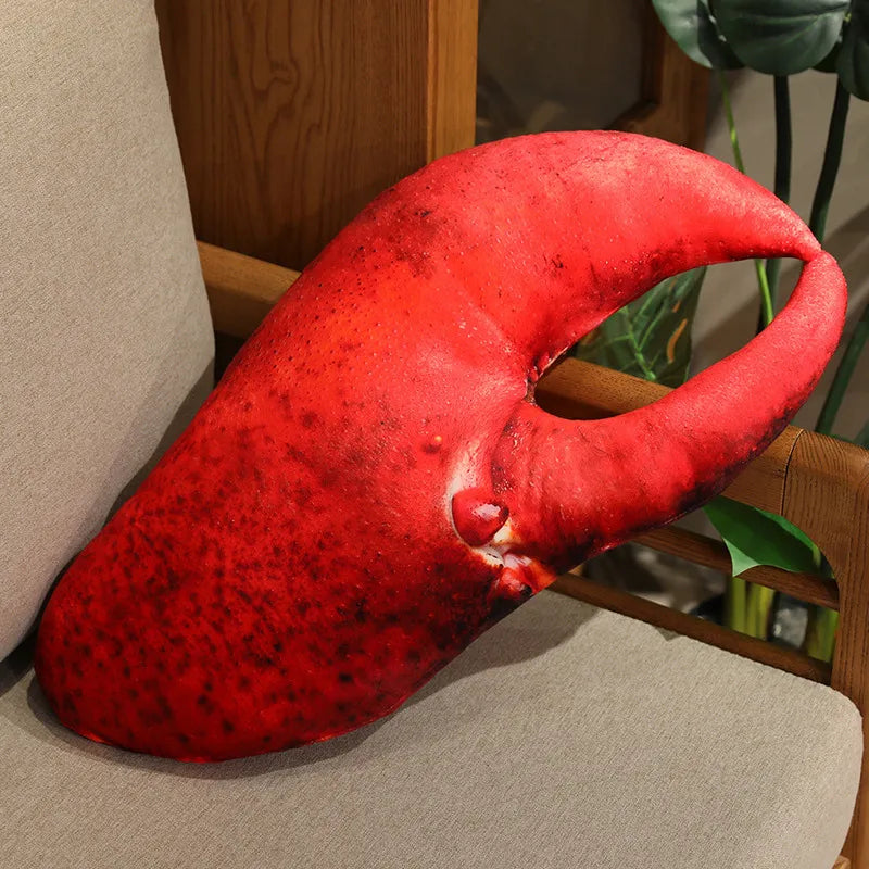 Realistic Cooked Seafood Plush Pillows - Image 10