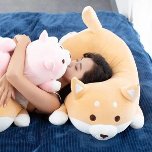 Cute Shiba Inu Dog Plush Body Pillow
