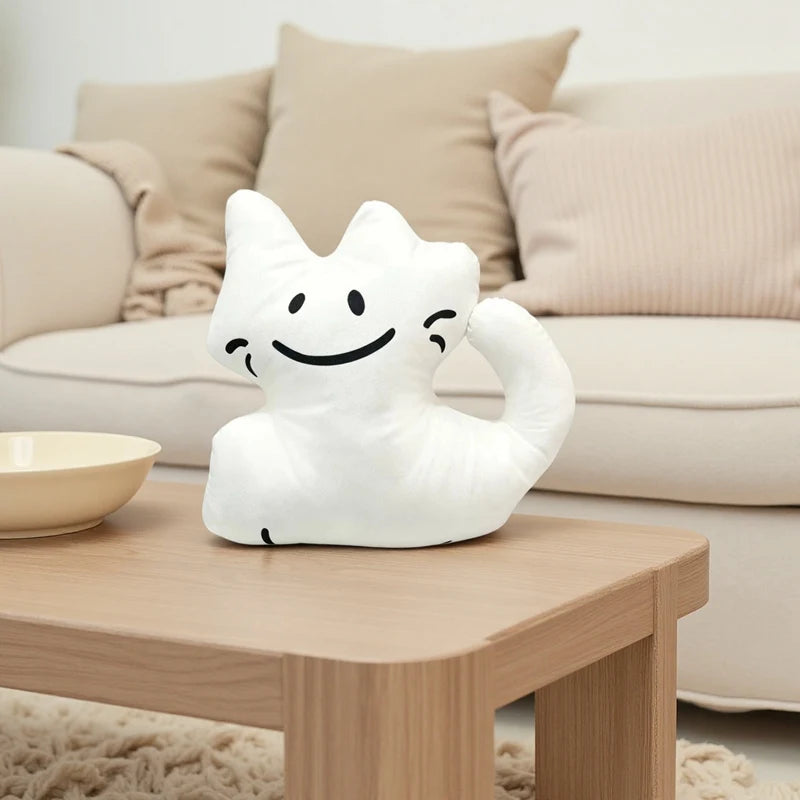 Cute Creamy Animal Shaped Plush Pillow - Image 6