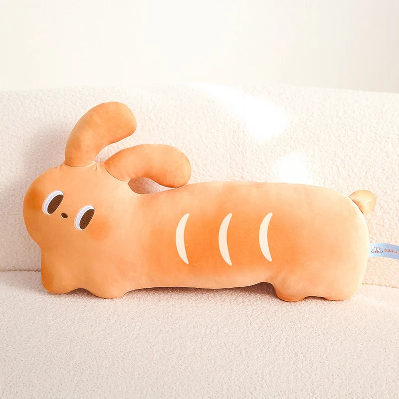 Kawaii Loaf Animal Plush Pillow - Image 5