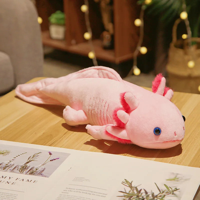 Axolotl Plush Toy in Assorted Bright Colors - Image 10