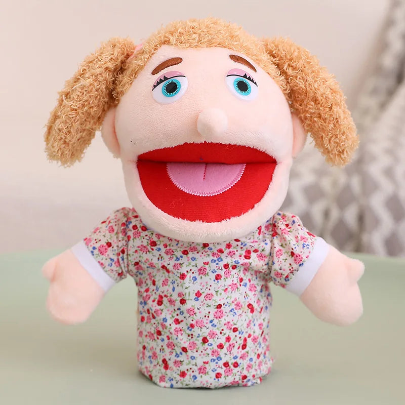 Diverse Plush Hand Puppets for Kids Storytelling - Image 7
