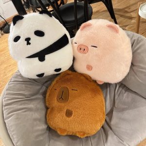 Cute White Panda Soft Plush Pillow