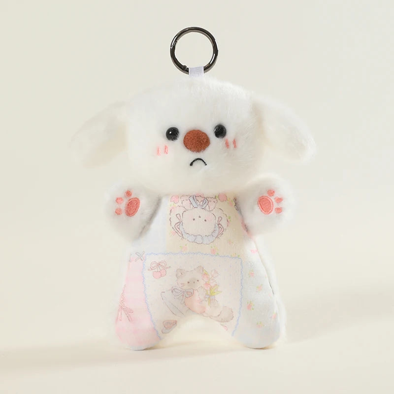 Pastel Plush Animal Toys with Patterned Bodies - Image 8