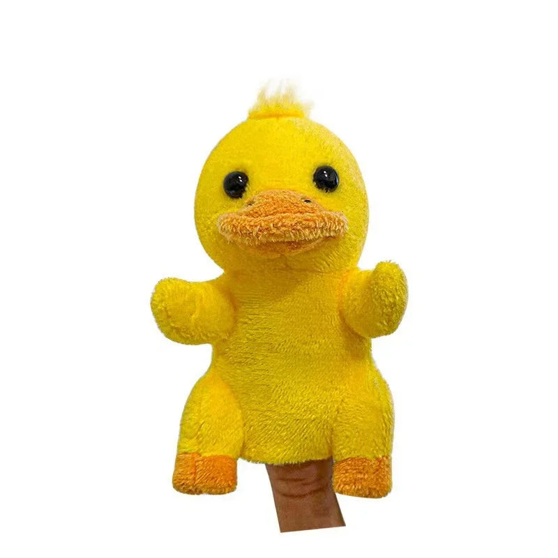 Set of 6 Safari Animal Plush Finger Puppets - Image 7