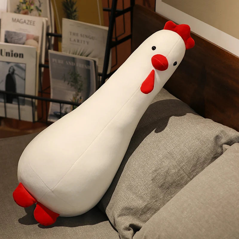 Soft Plush Chicken Body Pillow Toy - Image 6
