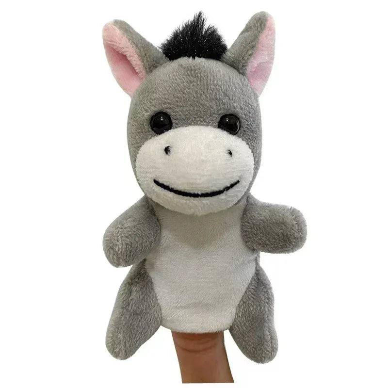 6-Piece Plush Wild Animal Finger Puppet Set - Image 7