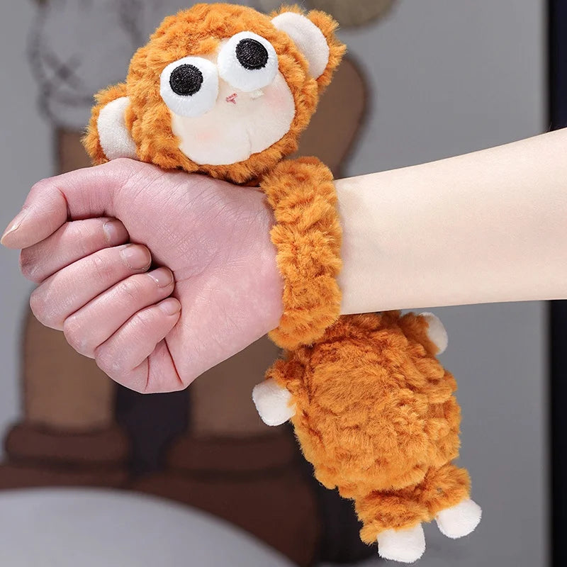 Whimsical Multi-Animal Plush Strap with Googly Eyes - Image 5