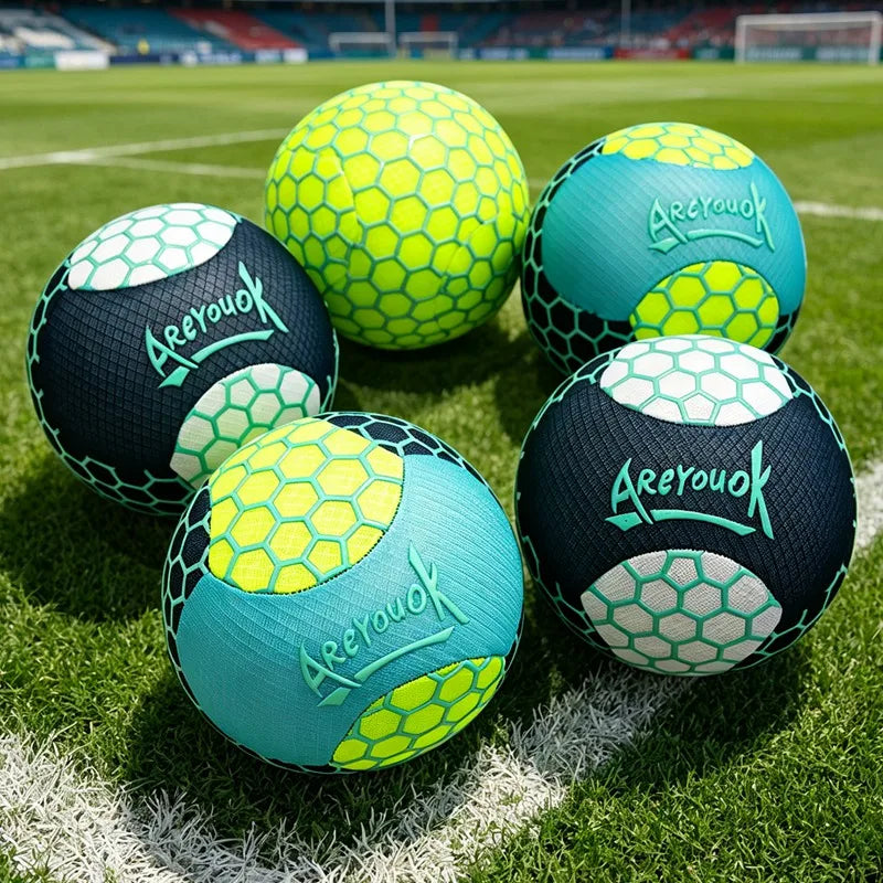 Colorful Hexagonal Pattern Mini Soccer Ball - Image 4