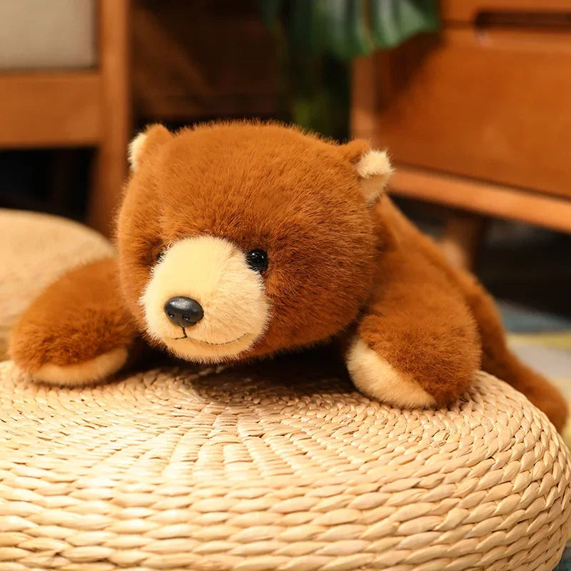 Cute Black and White Sitting Panda Plush - Image 7