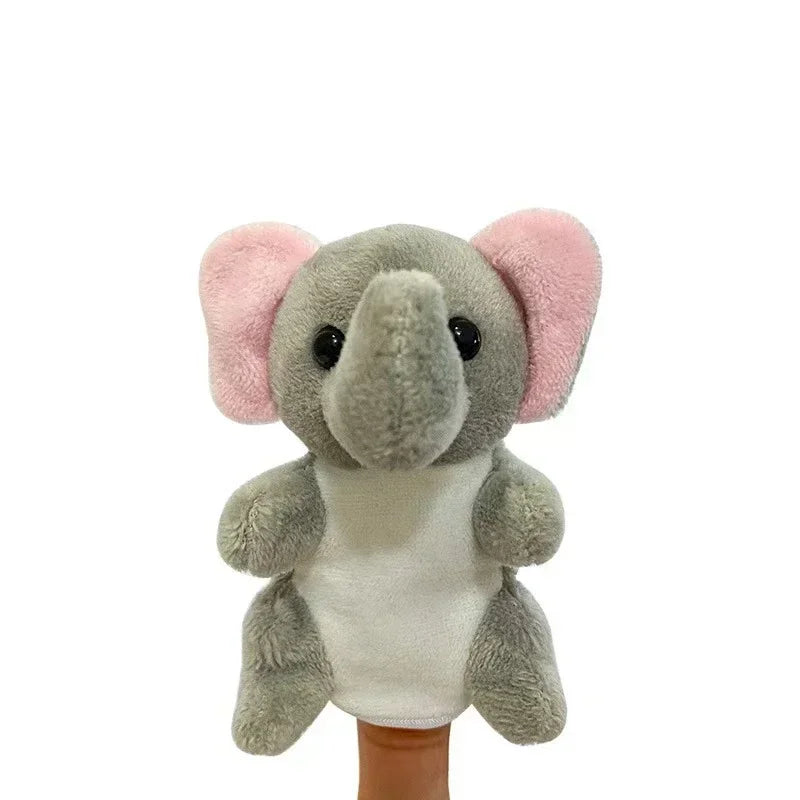 6-Piece Plush Wild Animal Finger Puppet Set - Image 32