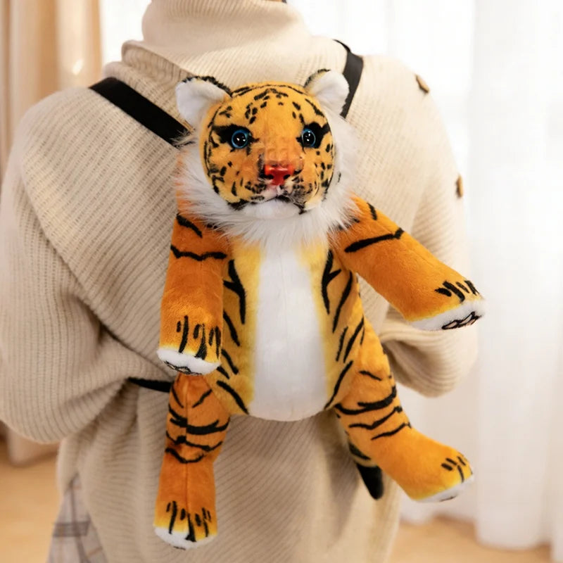 Tiger Animal Plush Backpack - Image 7