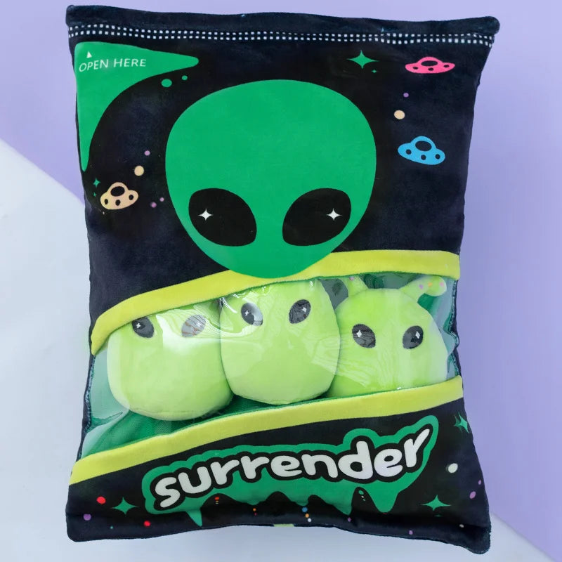 Sweet Custard Plush Pillow with Hand Warmer Pocket - Image 8