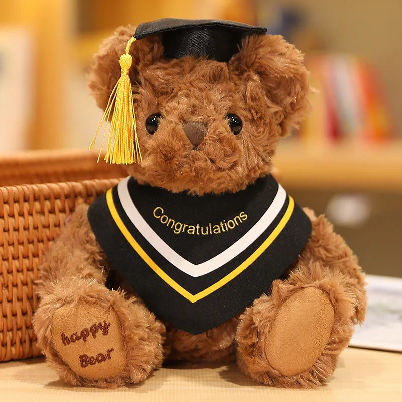 Plush Graduation Bear with Congratulations Stole - Image 10