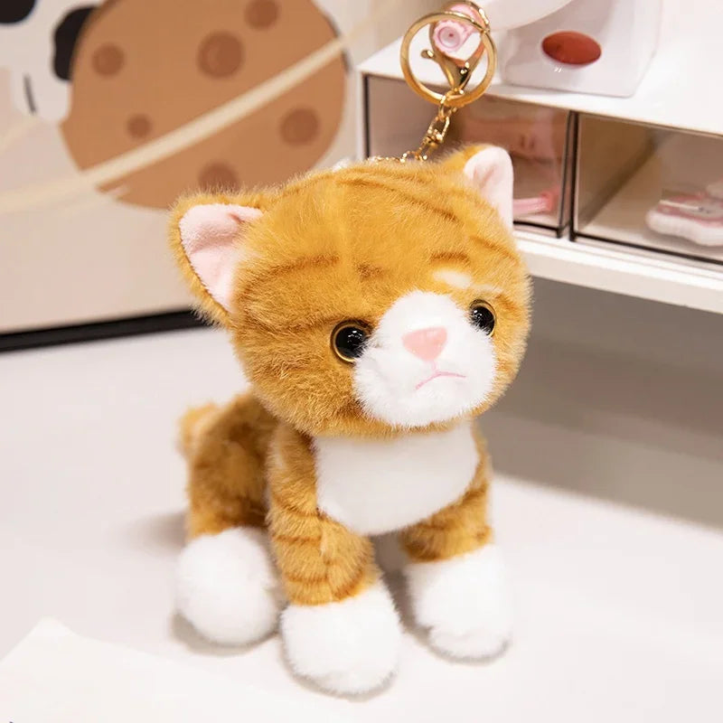Adorable Mini Plush Cat Toys Assortment - Image 9