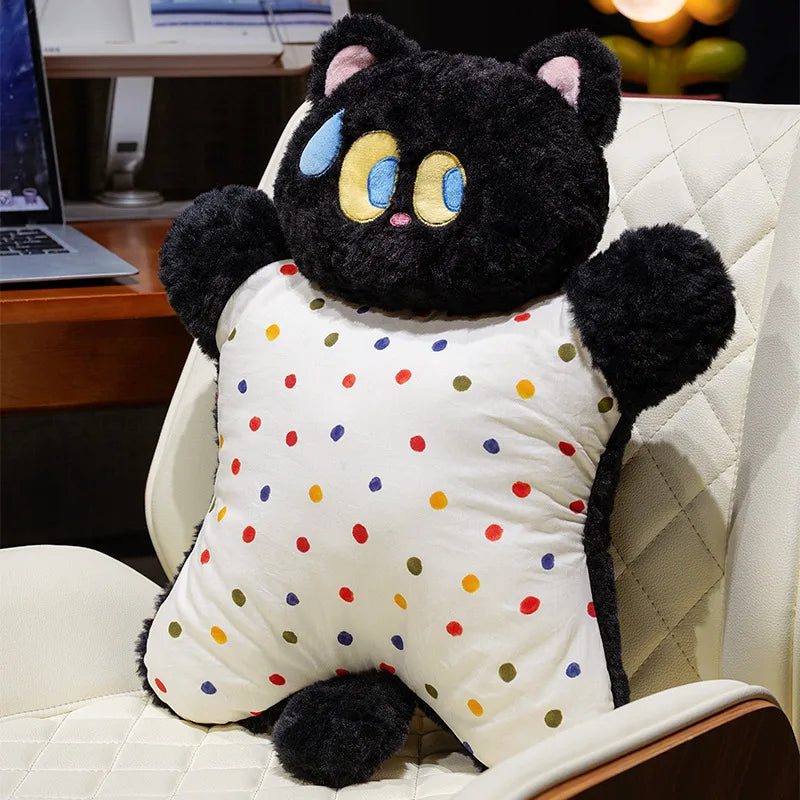 Cute Dog Plush Toy with Polka Dot Body - Image 4