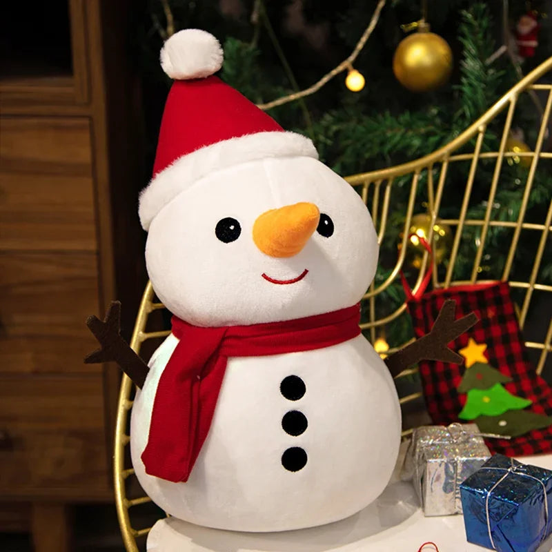 Multi-Size Christmas Santa & Reindeer Plush Set - Image 12