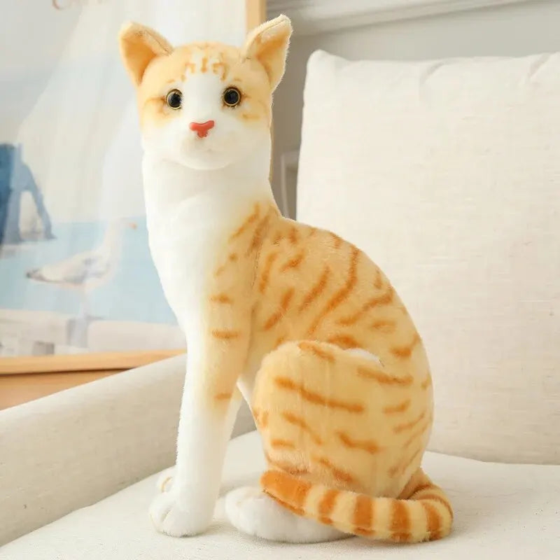 Plush Seal Point Siamese Cat with Blue Eyes - Image 10