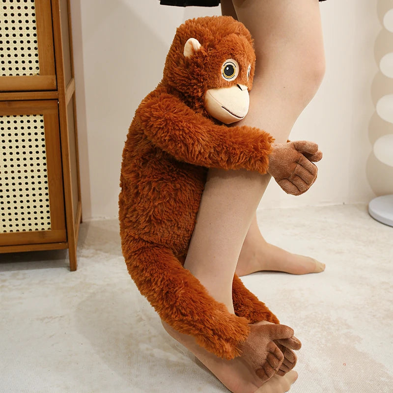 Cute Orangutan Plush Backpack and Matching Bag - Image 3