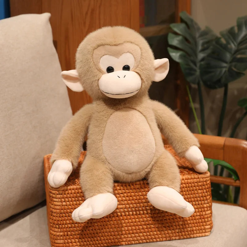 Cute Assorted Brown Monkey Plush Animal - Image 5