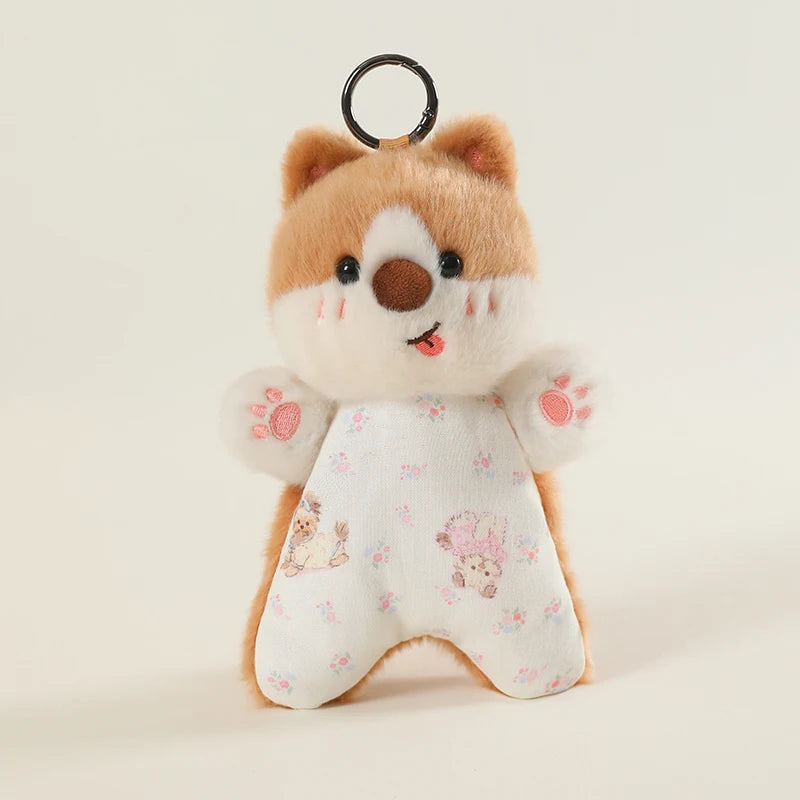 Pastel Plush Animal Toys with Patterned Bodies - Image 12