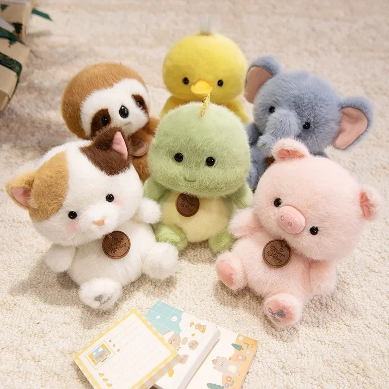 Adorable Chubby Animal Plushie Set - Image 2