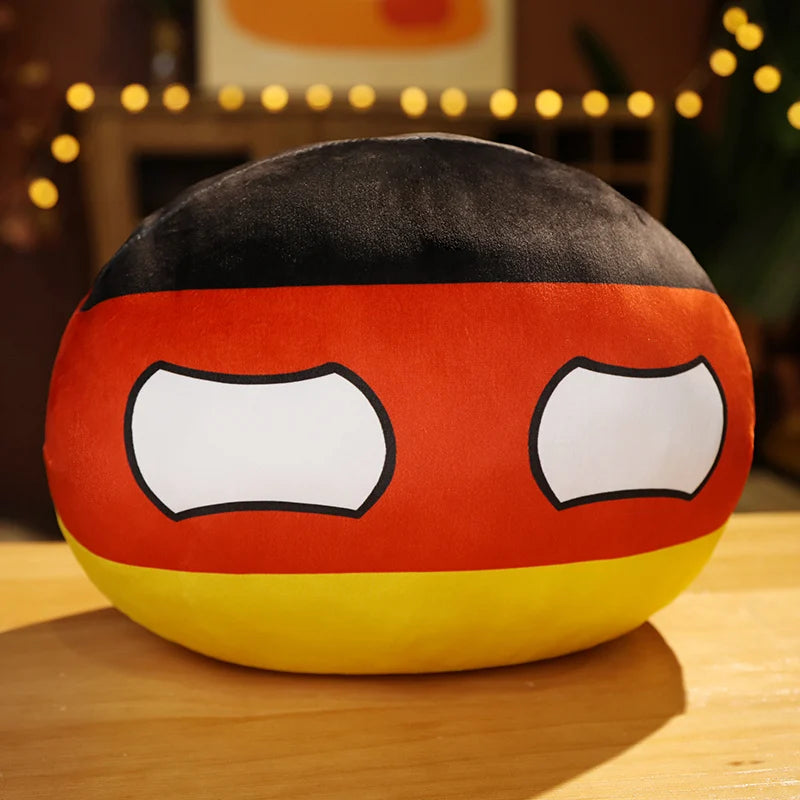 Countryball National Flag Plush Cushion - Image 13