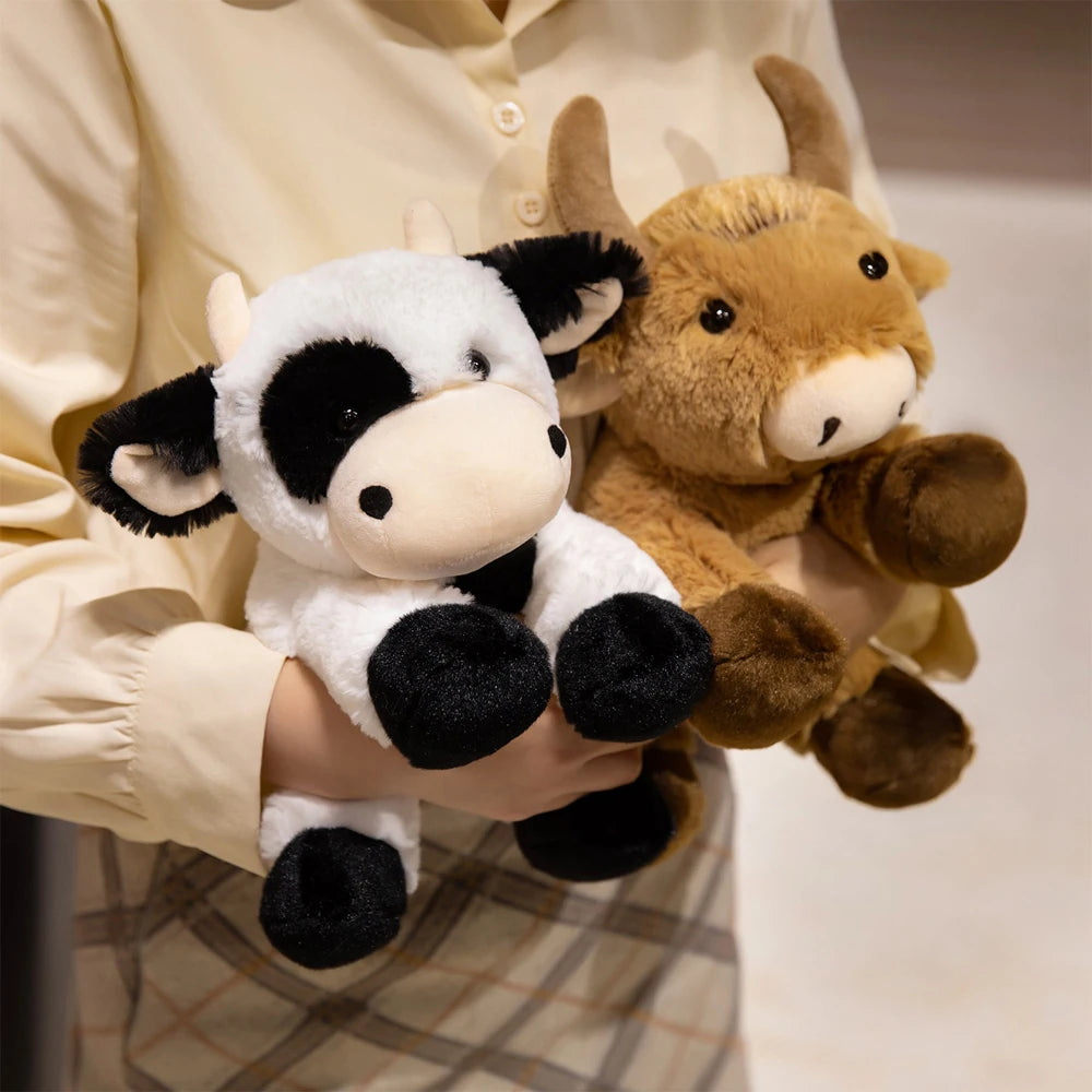 Cuddly Orange Fawn Plush Toy - Image 4