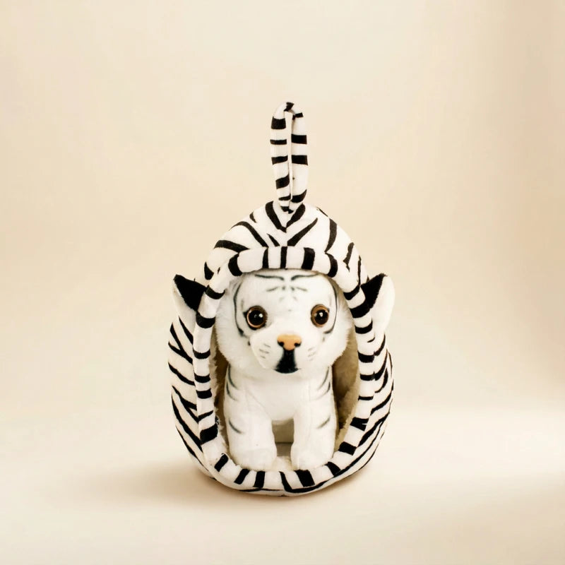 Safari Plush Animal Set with Matching Dens - Image 8