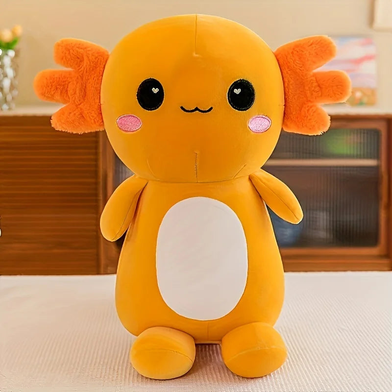 Cute Axolotl Plush Toy with Fluffy Frills - Image 10