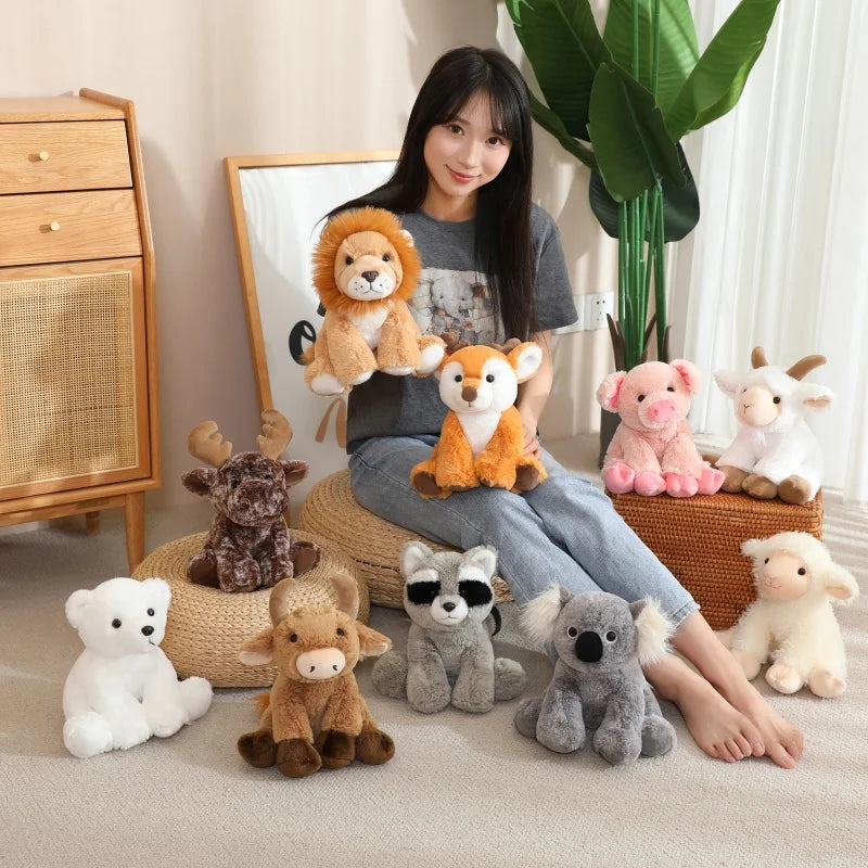 Cuddly Orange Fawn Plush Toy - Image 3