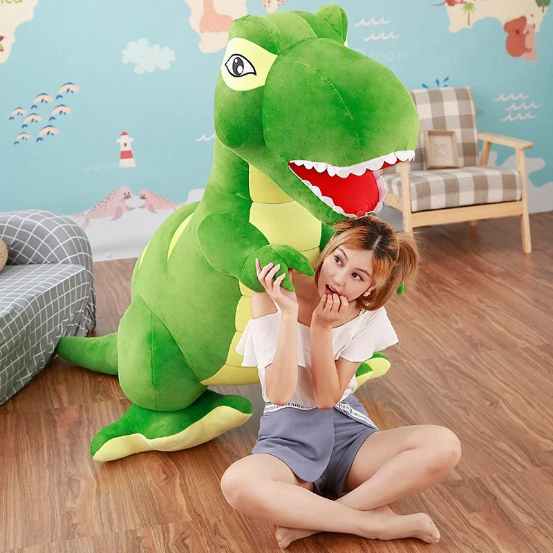 Soft Blue T-Rex Roaring Dinosaur Plush - Image 6