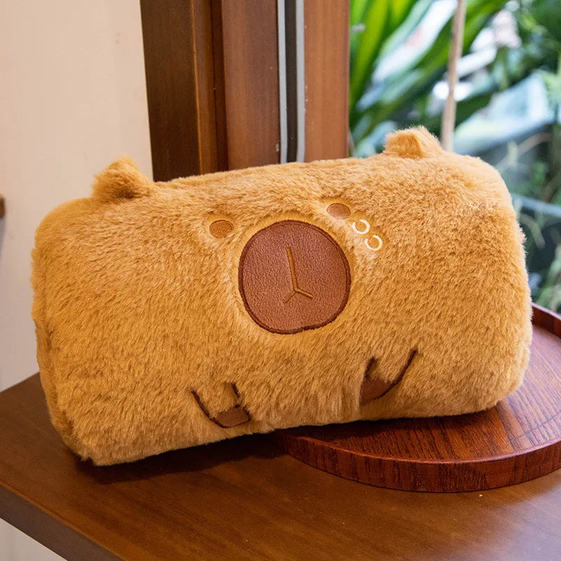 Adorable Capybara Plush Hand Warmer Cushion - Image 8