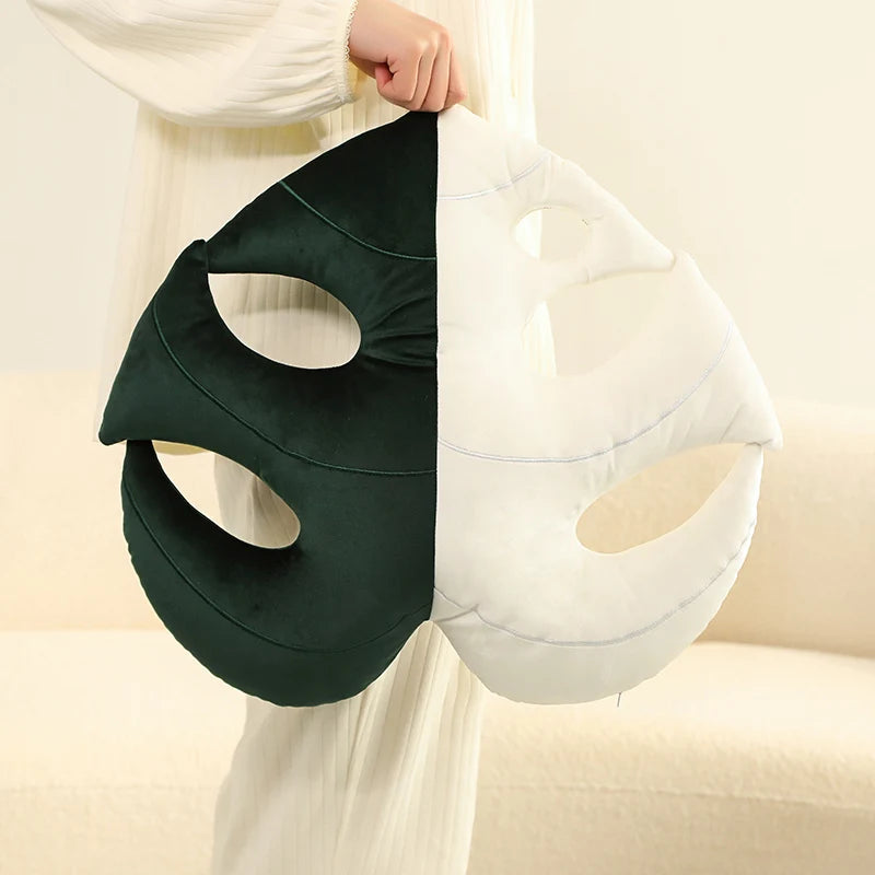 Velvet Bunny Cushion with Embroidered Face - Image 8
