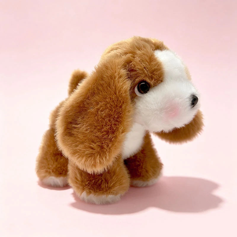 Assorted Plush Puppy Toys with Rosy Cheeks - Image 7