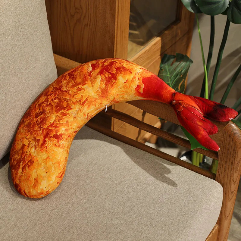Realistic Cooked Seafood Plush Pillows - Image 8