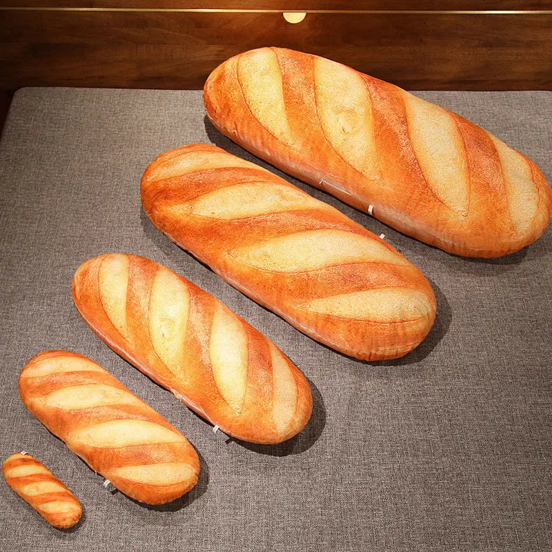 Realistic Baguette Plush Throw Pillow - Image 4