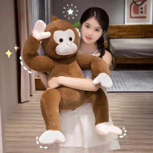 Large Brown Monkey Plush Toy