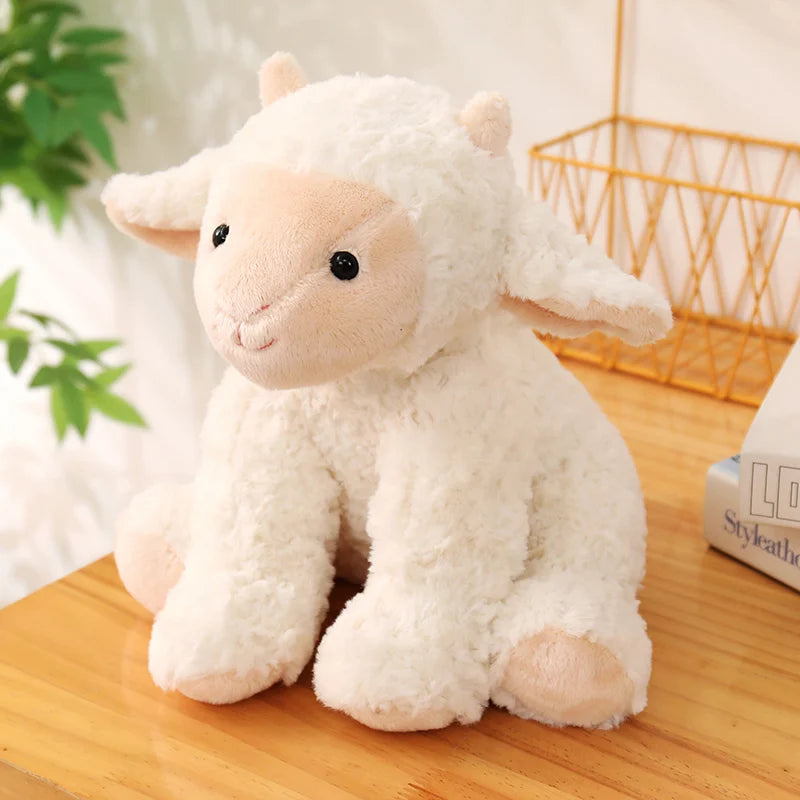 Curly Orange and White Fox Plush Toy - Image 10