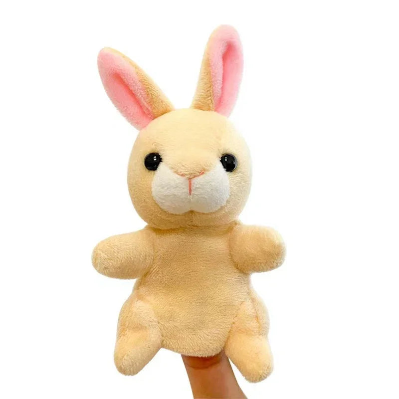 Set of 6 Safari Animal Plush Finger Puppets - Image 17