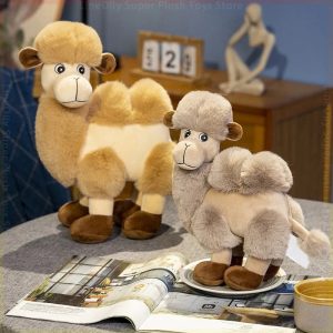 Adorable Two-Humped Camel Plush Toy