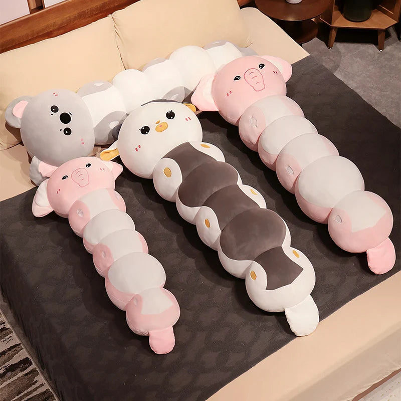 Cute Segmented Plush Animal Body Pillow - Image 6