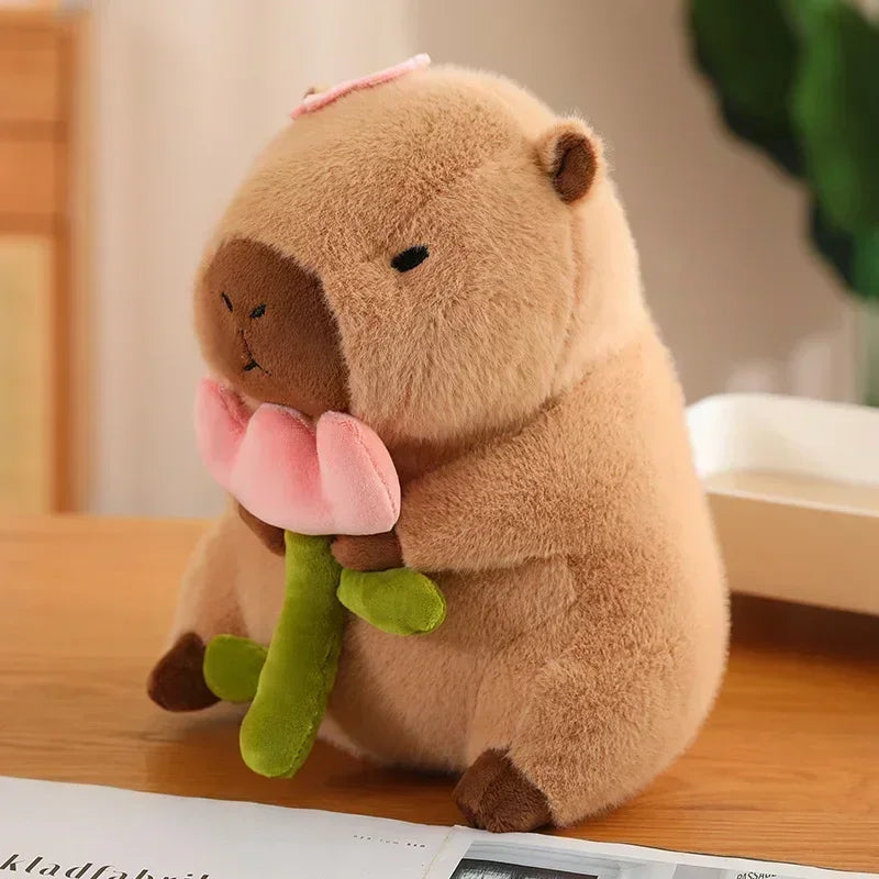 Adorable Capybara Toast Head Plush - Image 6